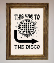 To The Disco Framed Poster-9
