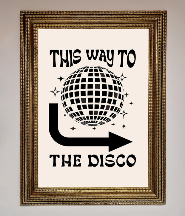 To The Disco Framed Poster-9