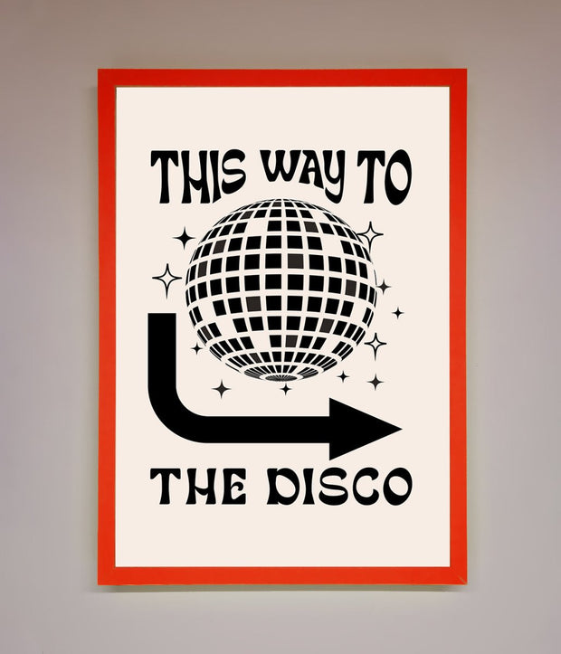 To The Disco Framed Poster-7