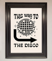 To The Disco Framed Poster-15