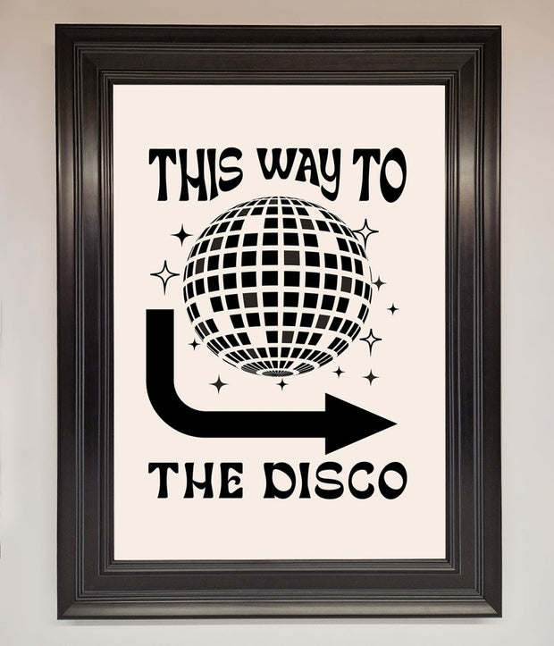 To The Disco Framed Poster-15