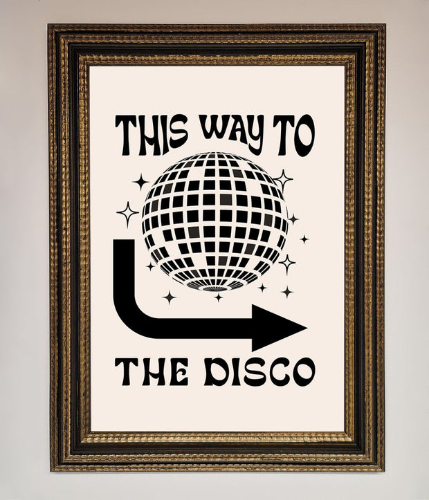 To The Disco Framed Poster-11