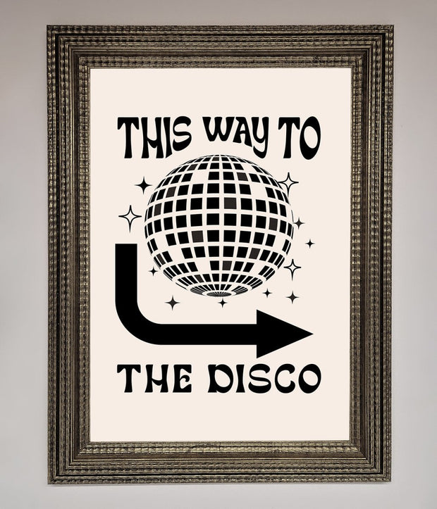 To The Disco Framed Poster-10