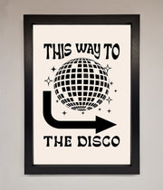 To The Disco Framed Poster-1