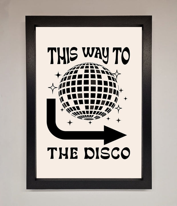 To The Disco Framed Poster-1