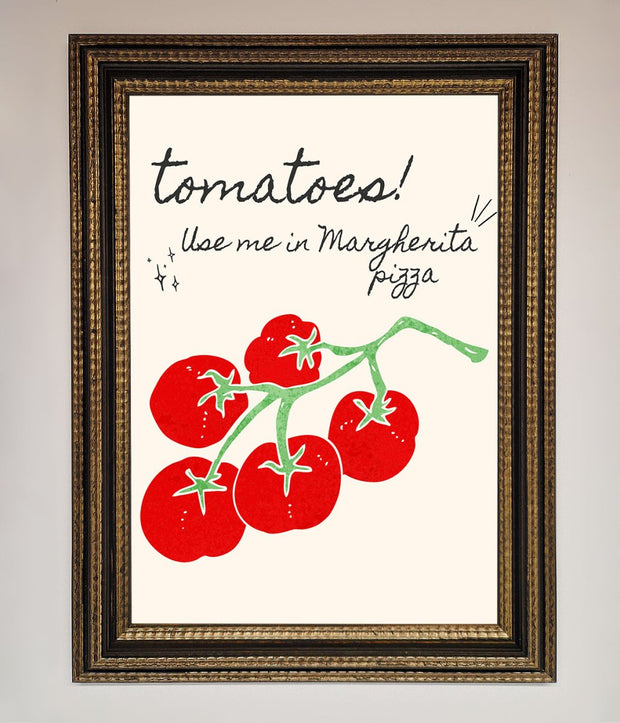 Tomatoes For Pizza Framed Poster-18