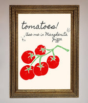 Tomatoes For Pizza Framed Poster-15
