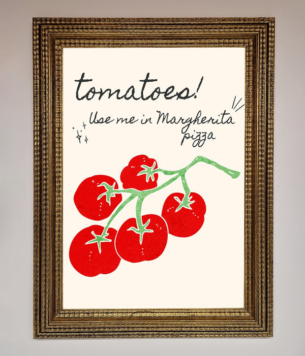Tomatoes For Pizza Framed Poster-15