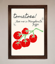 Tomatoes For Pizza Framed Poster-10