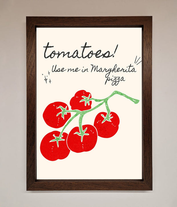 Tomatoes For Pizza Framed Poster-10