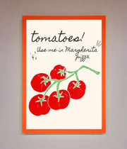 Tomatoes For Pizza Framed Poster-11