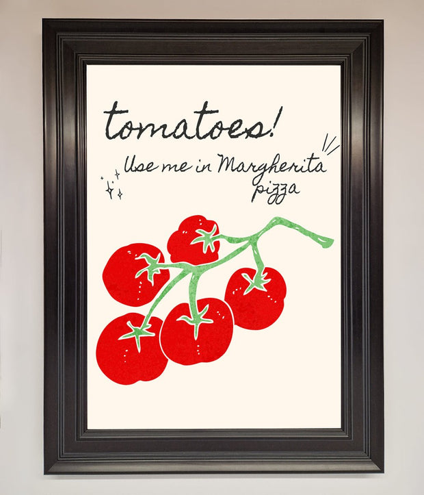 Tomatoes For Pizza Framed Poster-6