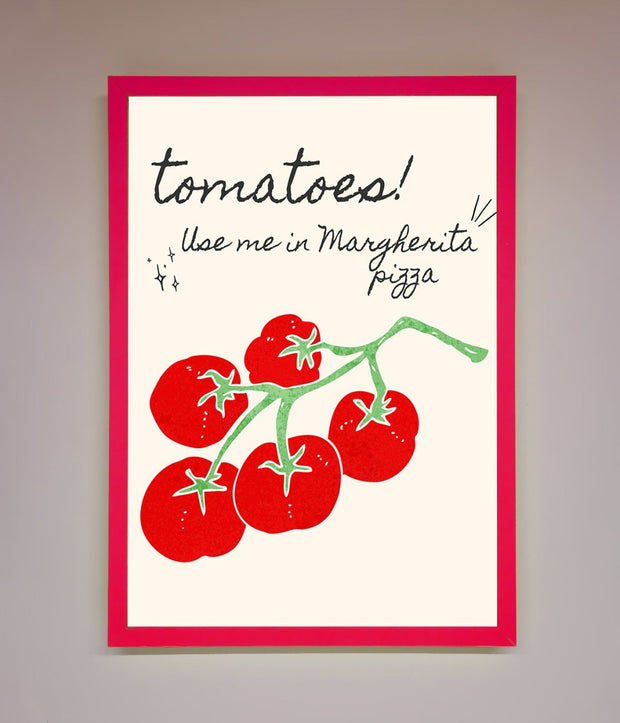 Tomatoes For Pizza Framed Poster-14