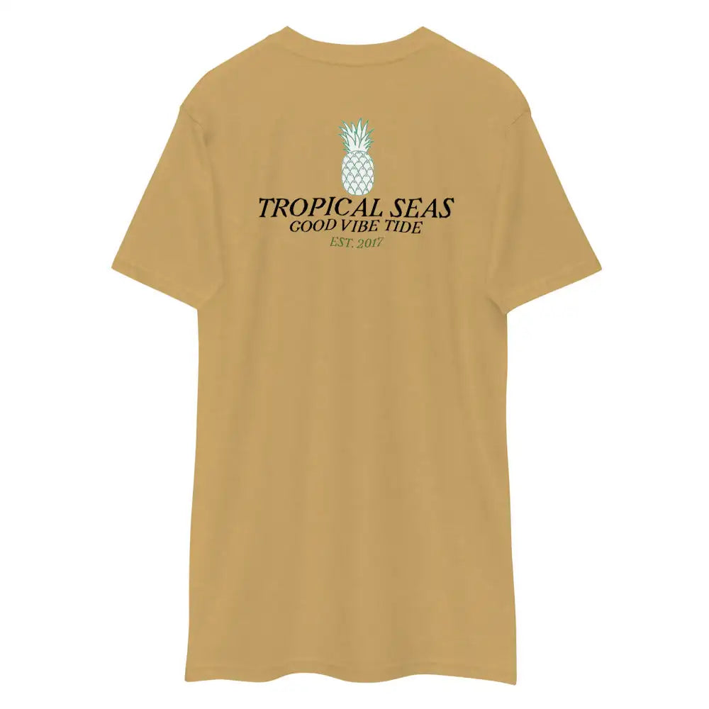 Good Vibe Pineapple T-shirt by Tropical Seas Clothing-3