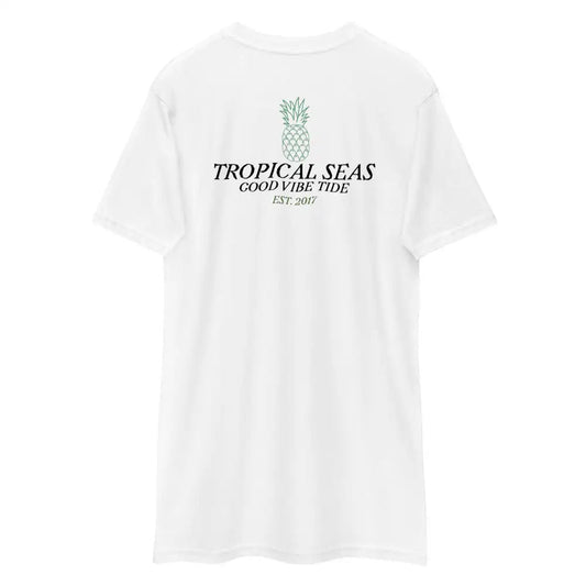 Good Vibe Pineapple T-shirt by Tropical Seas Clothing-0