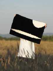 Ultra Soft Contemporary Abstract Bath Rug, Absorbent, Anti-slippery Mat-6