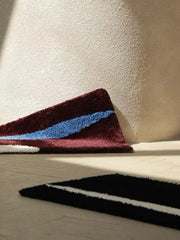 Ultra Soft Contemporary Abstract Bath Rug, Absorbent, Anti-slippery Mat-2