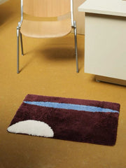 Ultra Soft Contemporary Abstract Bath Rug, Absorbent, Anti-slippery Mat-3