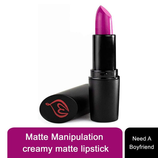 Folly Fire Creamy Matte Manipulation Lipstick - Need A Boyfriend, Vibrant Pink