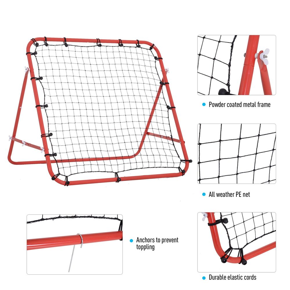 Rebounder Net  Practise Goal Play Kids Adults Baseball Soccer Training HOMCOM