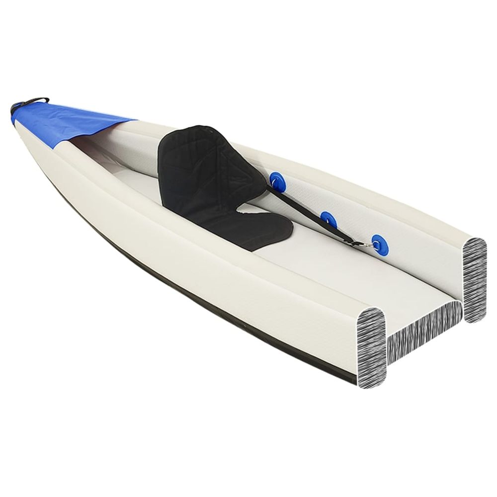 Inflatable Kayak Blue 375x72x31 cm Polyester