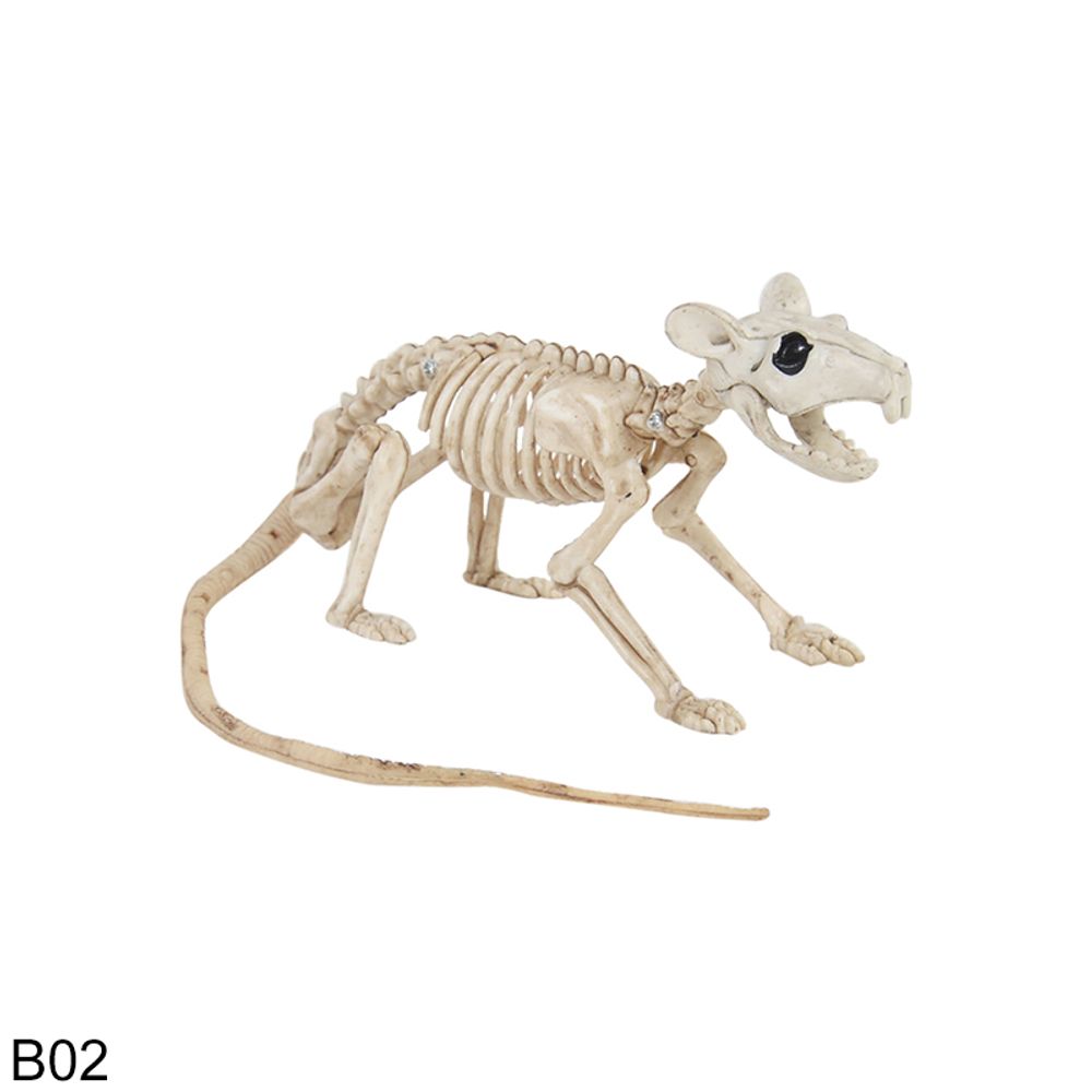 Bat Mouse Scorpion Skeleton Bones Halloween Animal Horror Frightening Ornaments Hallowmas Creepy Props Party Decor Kids Gift