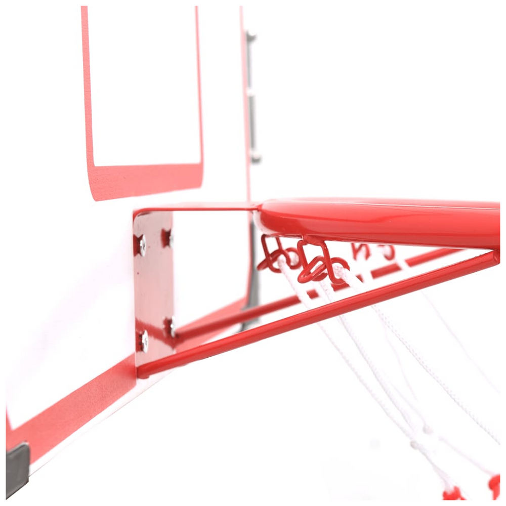 Five Piece Wall Mounted Basketball Backboard Set