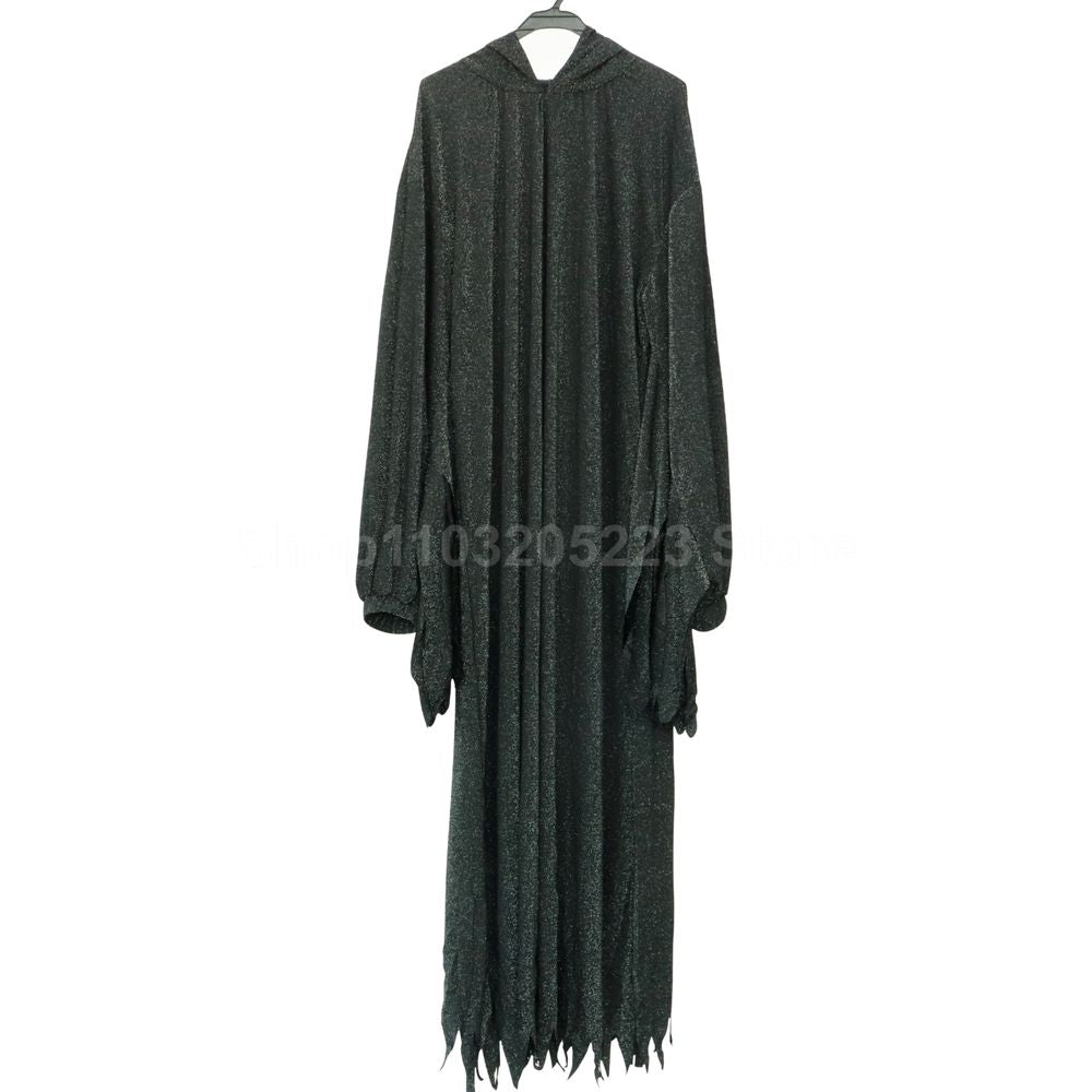 Halloween Horror Role Playing Adult Men's Shiny Robe Cloak Easter Christmas Costume