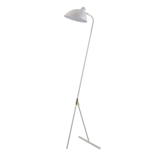 Delicata Monopod Standard Task Floor Lamp, White Reading Spot Light