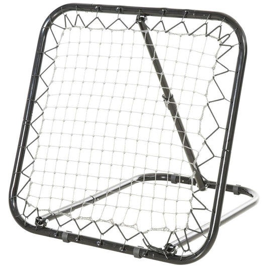 Angle Adjustable Rebounder Net Goal Training Set Football, Baseball HOMCOM