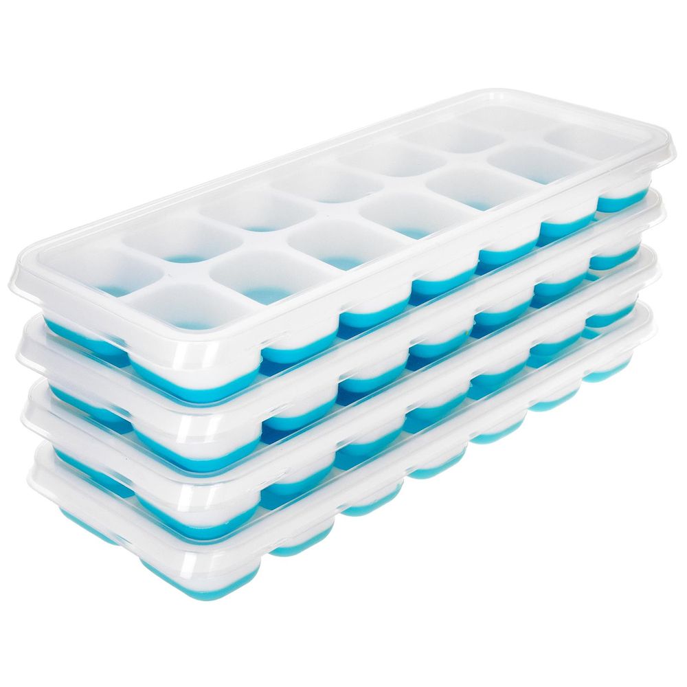 Easy Push Ice Cube Tray Set