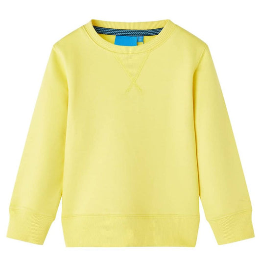 Kids' Sweatshirt Light Yellow 92