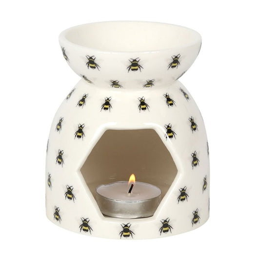 All Over Bee Print Oil Burner-0