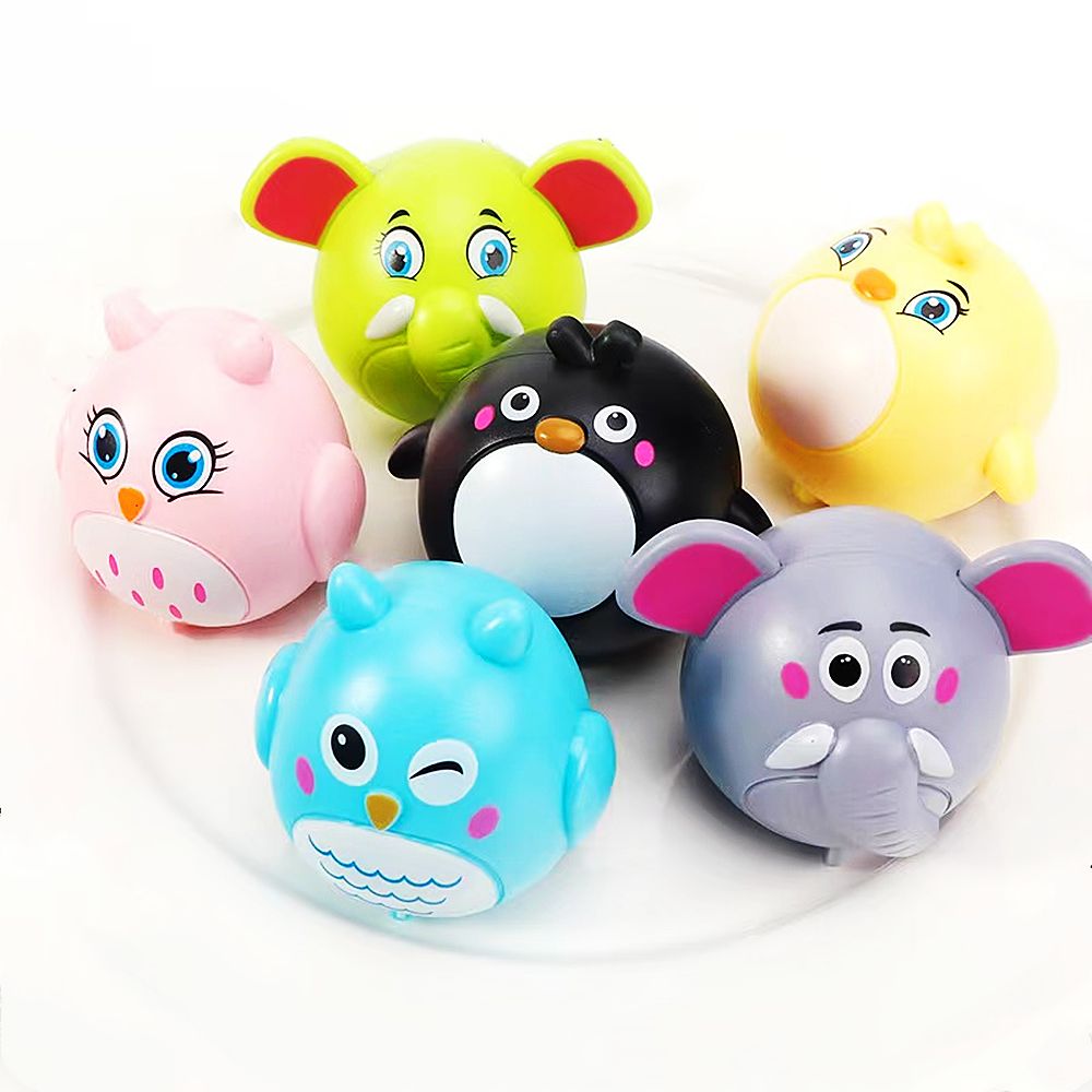 6/20Pcs Funny Animal Pull Back Car Toys Kids Birthday Party Baby Shower Guest Souvenirs Pinata Stuffing Carnival Christmas Gifts