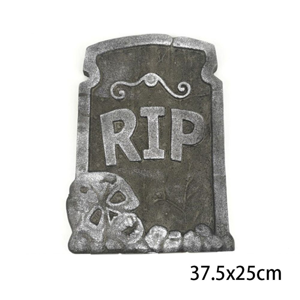 1pc Foam Skeleton Halloween Decorations for Home Grave Bat Party Supplies Halloween Accessories Horror House Props Rip Tombstone