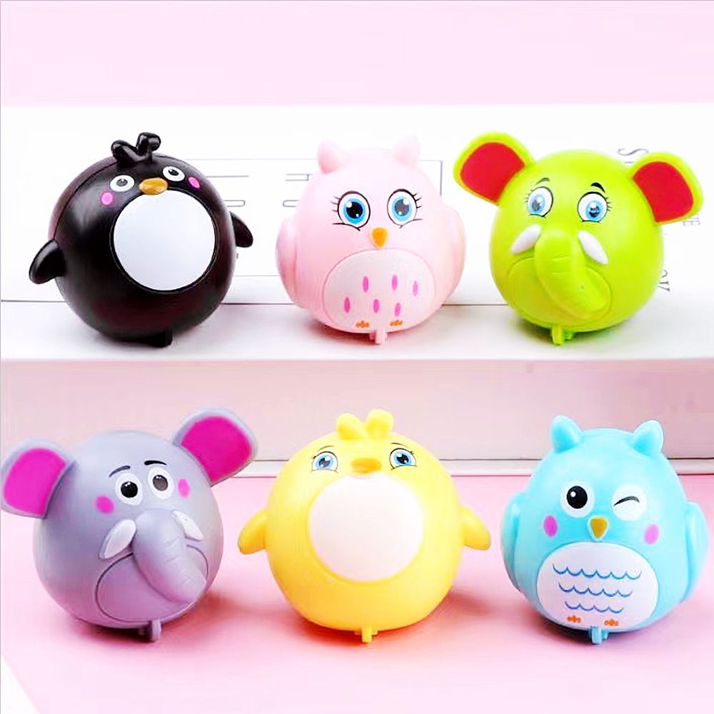 6/20Pcs Funny Animal Pull Back Car Toys Kids Birthday Party Baby Shower Guest Souvenirs Pinata Stuffing Carnival Christmas Gifts