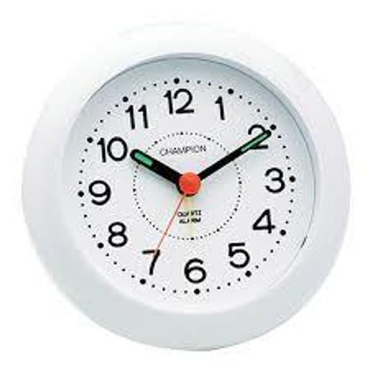 Champion Analog Round Shape luminous hands Alarm Clock QA16W