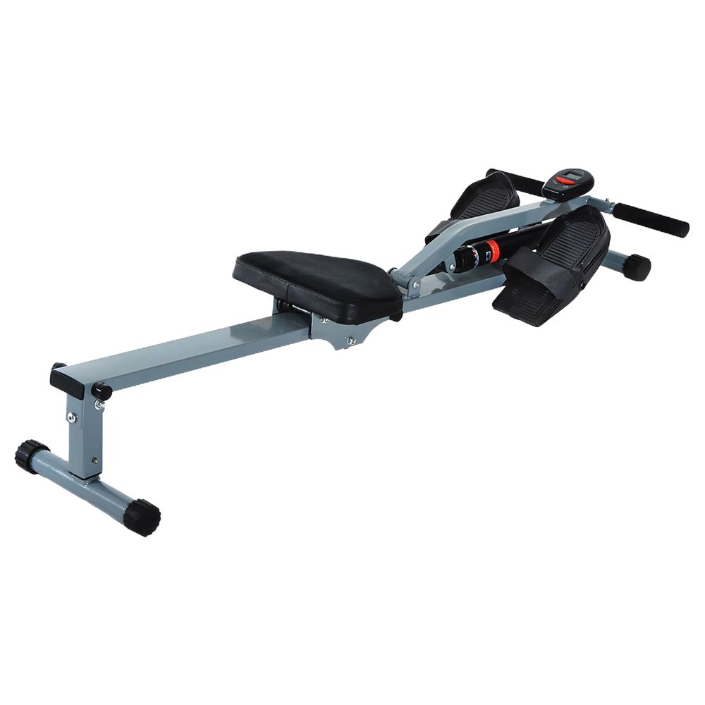 12 Level Fitness Rowing Machine Cardio Fitness Workout and Gym Training HOMCOM