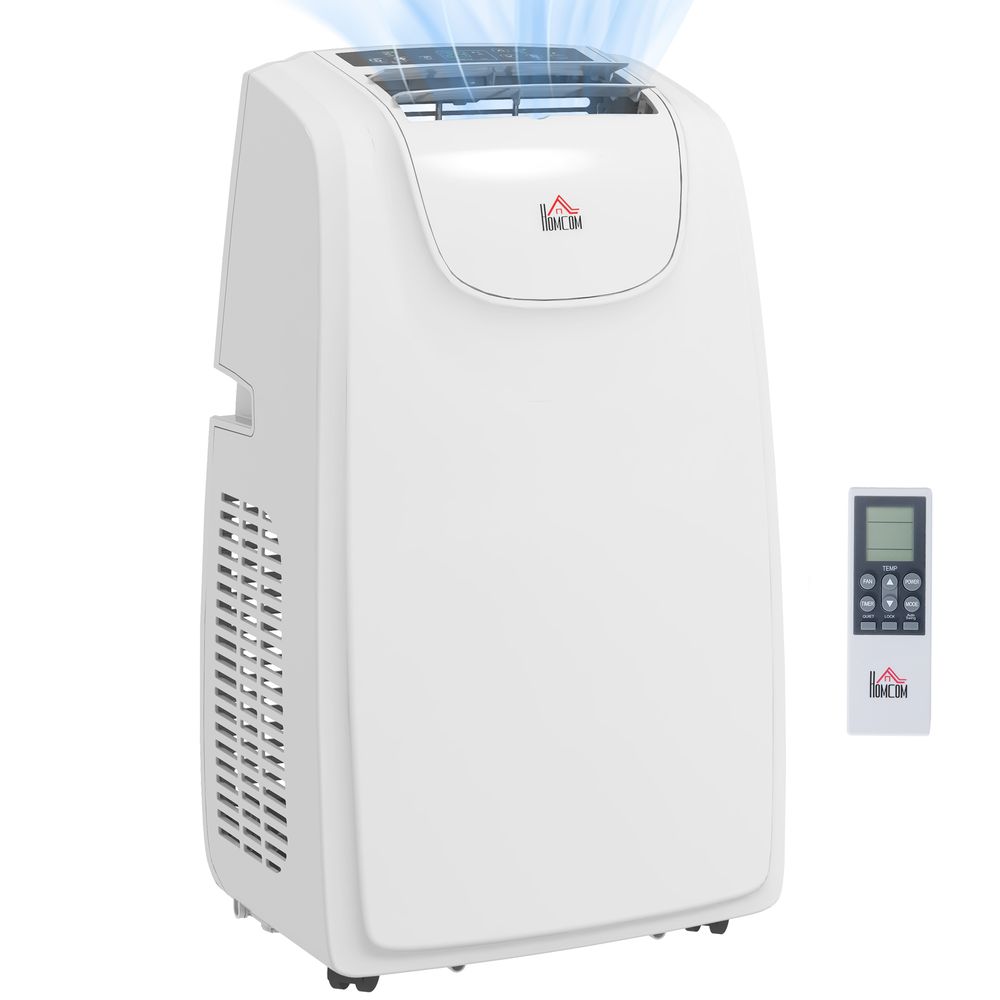 HOMCOM 12,000 BTU Portable Air Conditioner with 28m², Quiet Mode, Dehumidifier