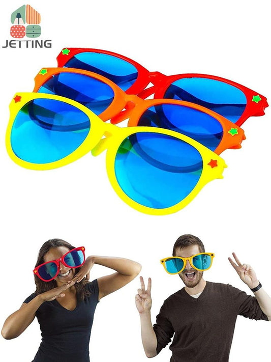 Jumbo Party Sunglasses Plastic Funny Oversized Sunglasses Prop Party Favors for Adults Festival Summer Swim Holiday Supplies