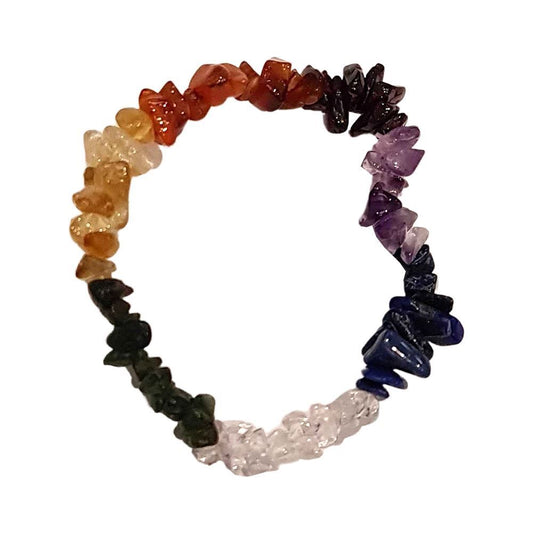 Gemstone Chip Stretch Bracelet