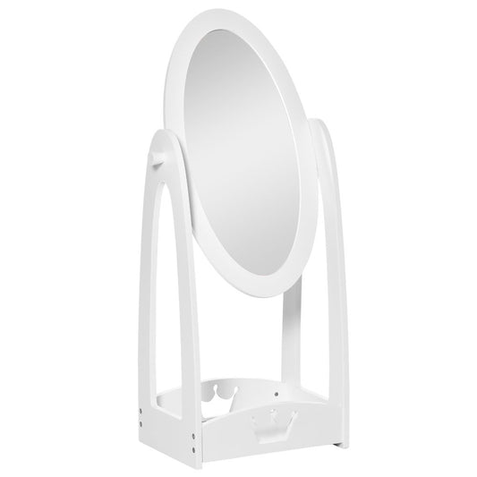 Free Standing Dressing Mirror Kids with Storage For 3- 8 Years Old