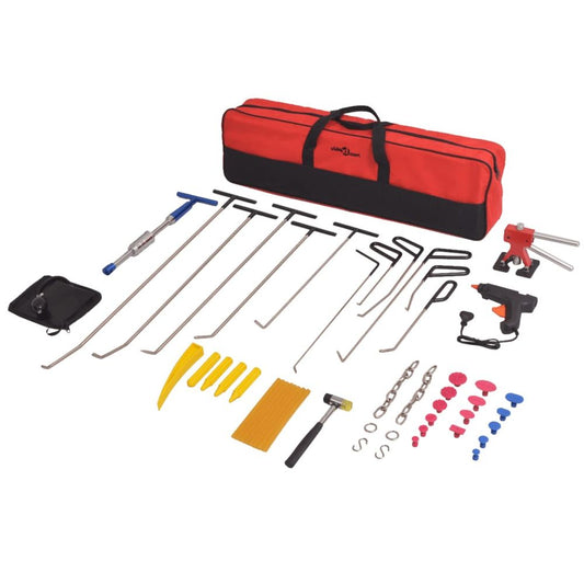 vidaXL 50 Piece Paintless Dent Repair Set Stainless Steel