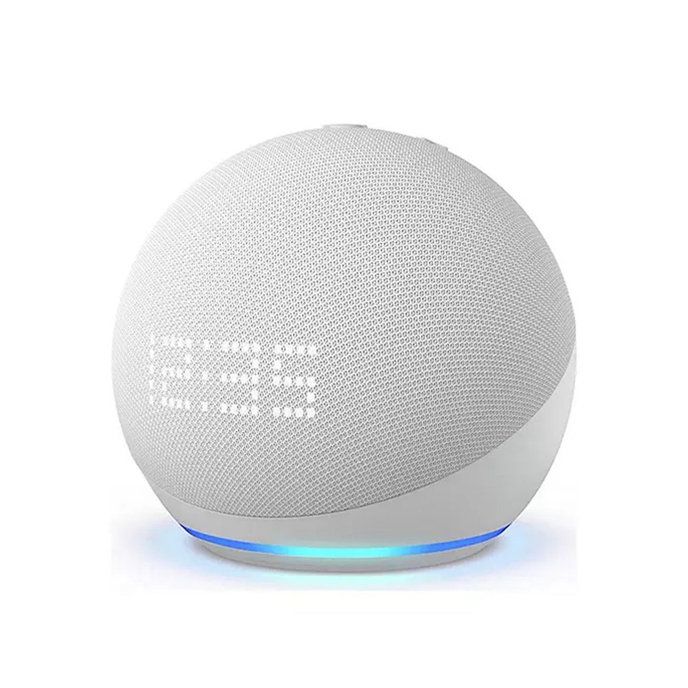 AMZ ECHO DOT 5TH GEN WITH CLOCK AND ALEXA VOICE CONTROL 2022