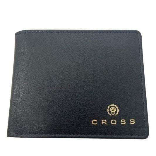 Cross Luxury Hunts Overflap Coin Leather Wallet - Black