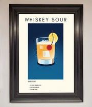 Whiskey Sour Framed Poster-6