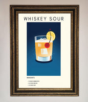 Whiskey Sour Framed Poster-18