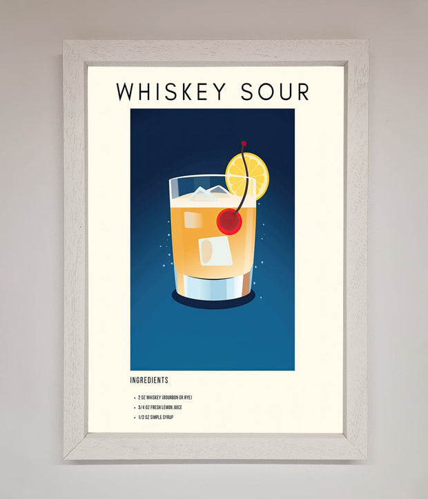 Whiskey Sour Framed Poster-2
