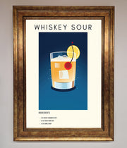 Whiskey Sour Framed Poster-7