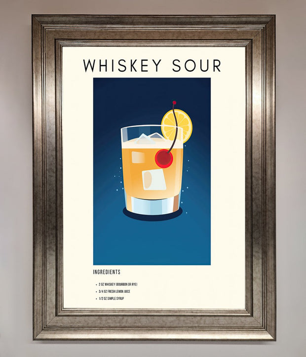 Whiskey Sour Framed Poster-5